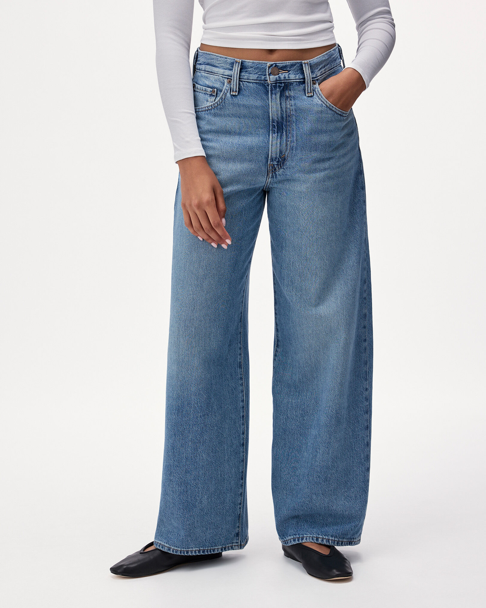 Levi's® Cinch Wide Leg Womens Jeans