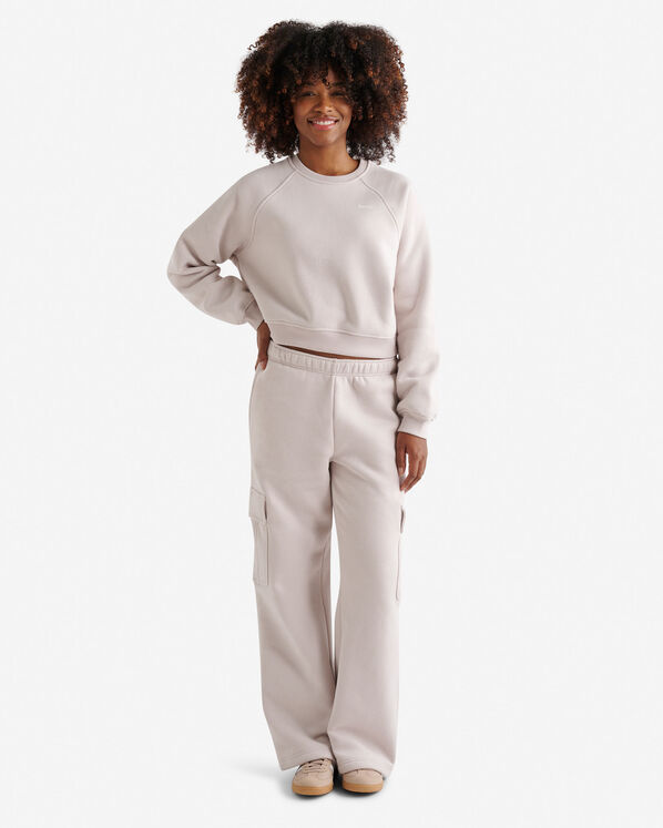 Chandail à col rond en molleton Nuage Chandail à col rond en molleton Nuage