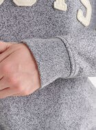 Roots Applique Half Zip Stein