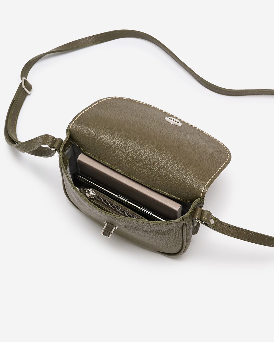 Petit sac Riverside en cuir Cervino