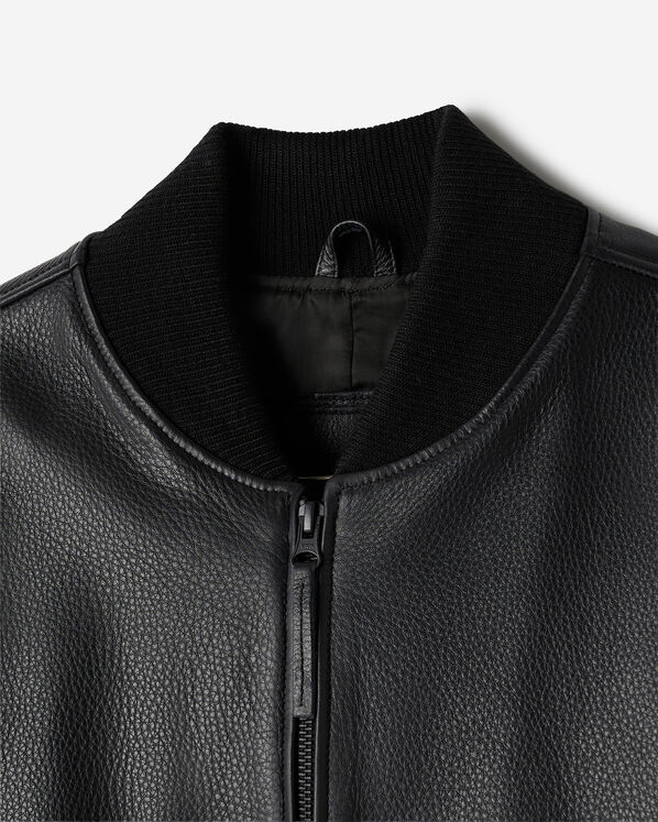 Blouson aviateur en cuir Prince