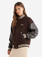 Blouson universitaire r&eacute;tro Mathews