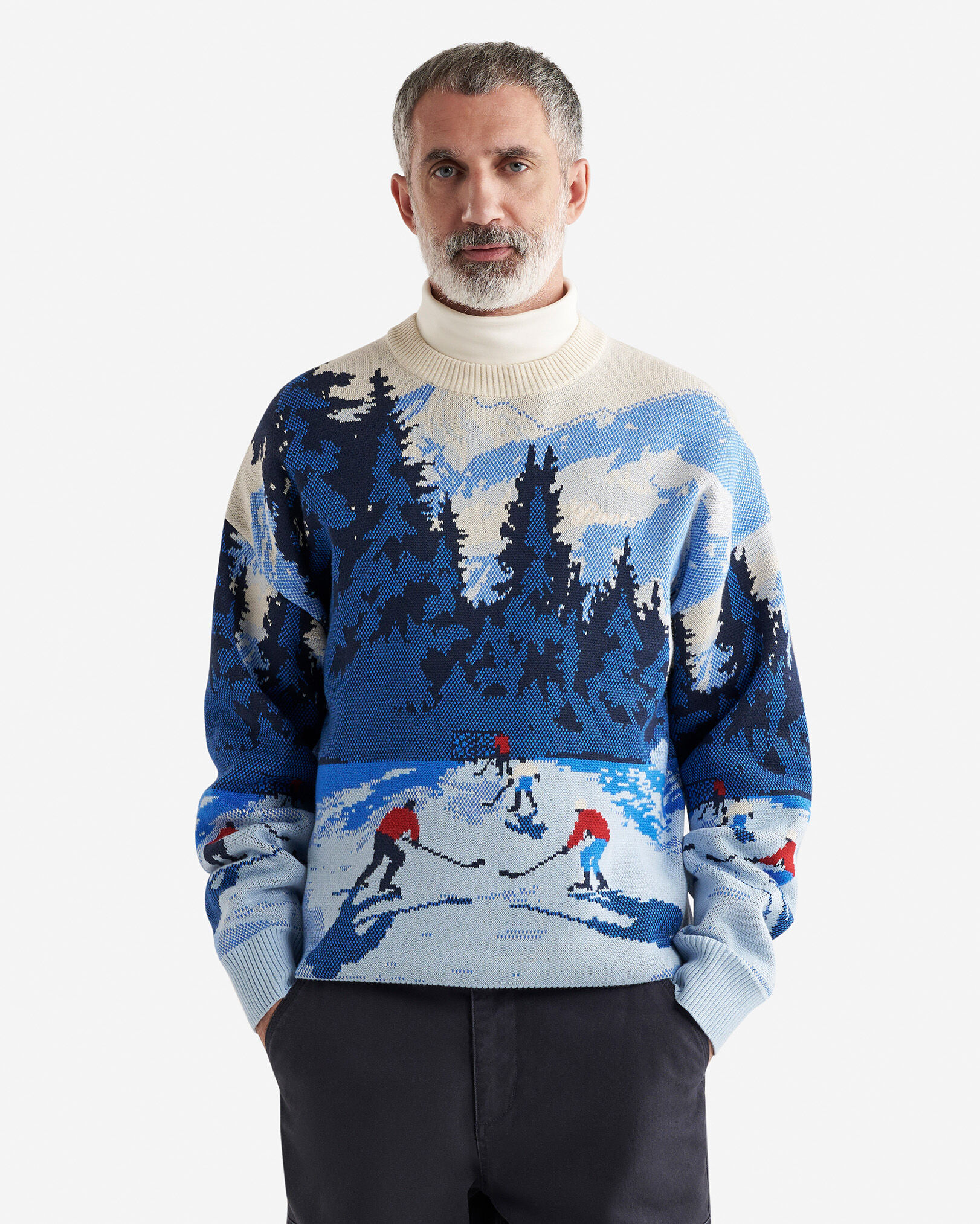 Landscape Intarsia Sweater