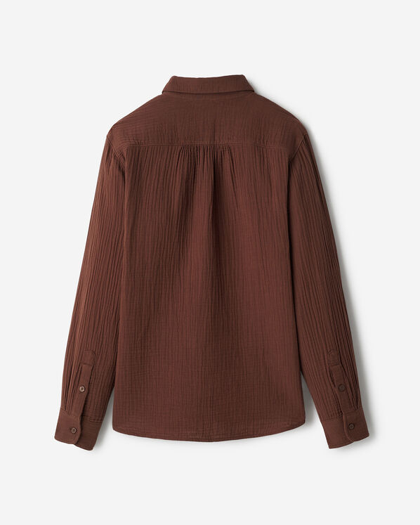 Chemise en gaze de coton Isla