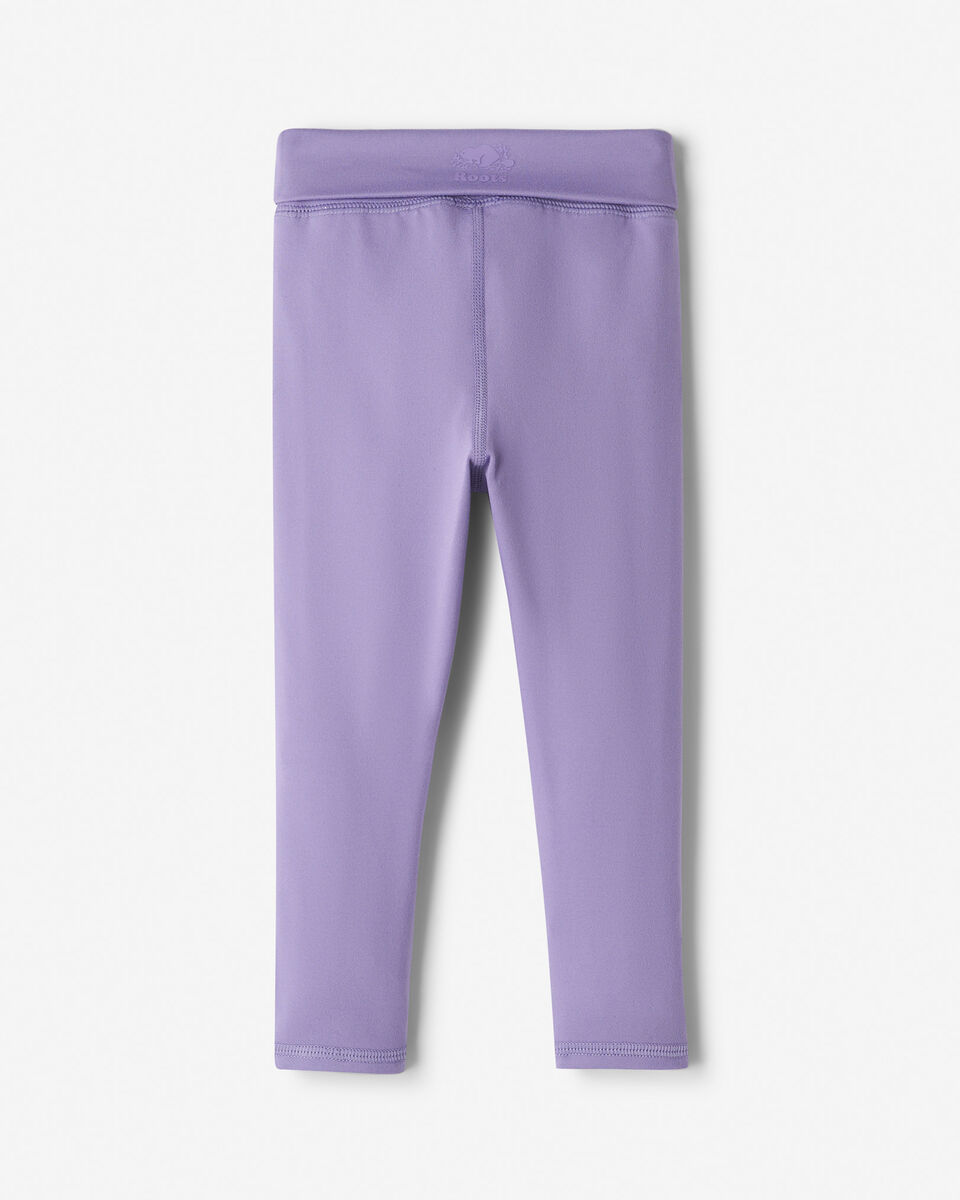 Toddler Girls Active Fold Over Ankle Legging