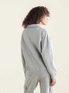 Organic Cooper Relaxed Polo Sweatshirt