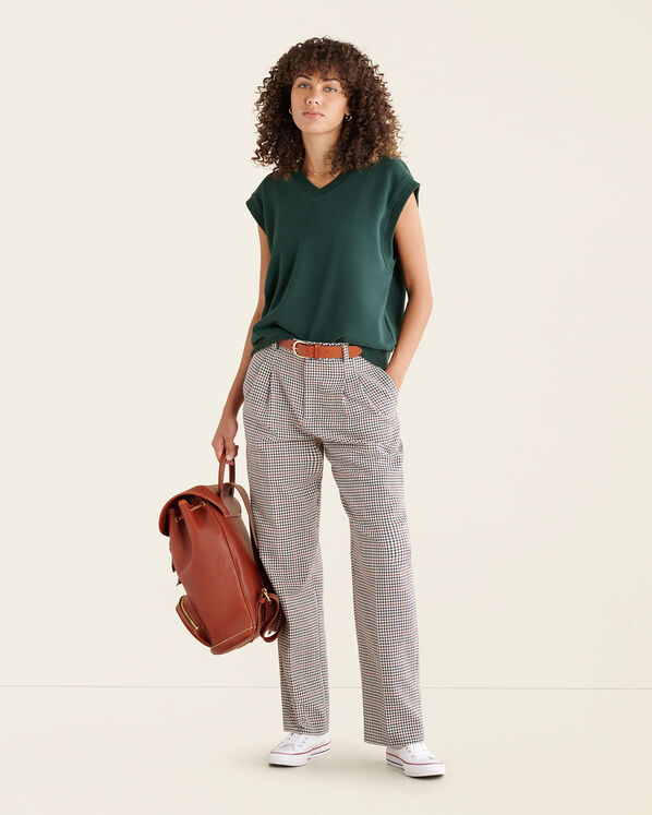 Rossland Check Pleat Trouser