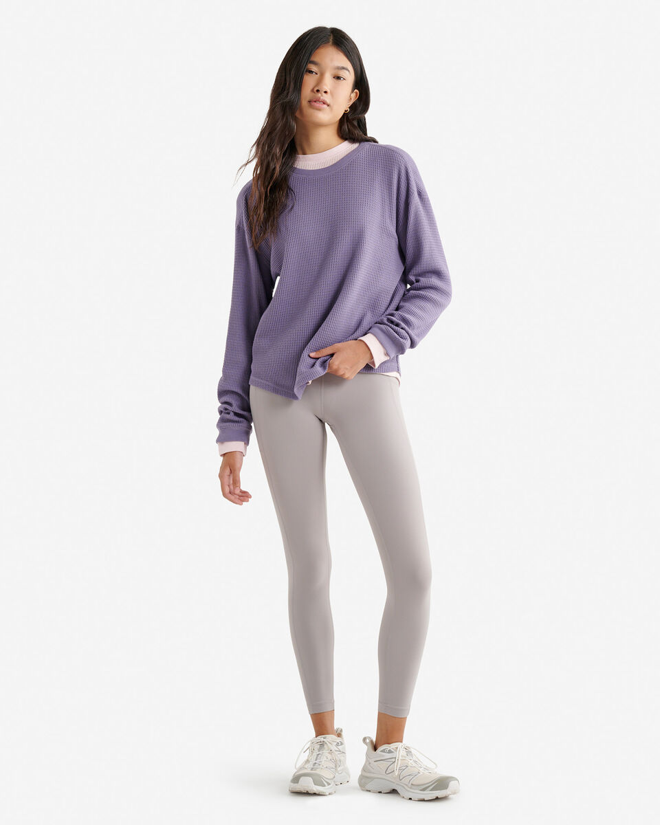 Waffle Long Sleeve Top