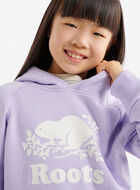 Chandail kangourou original &agrave; capuchon en jersey bouclette en coton bio pour enfants