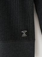 Stretch Waffle Crew Top