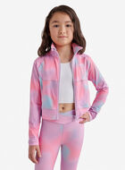 Girls Active Zip Track Jacket