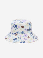 Chapeau style p&ecirc;cheur r&eacute;versible floral