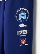 Pantalon en molleton avec écussons Alpine Goods pour enfants