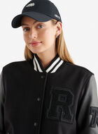 Blouson universitaire rétro pour femme