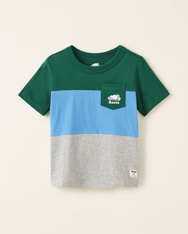 T-shirt aux couleurs contrastantes Cooper pour tout-petits