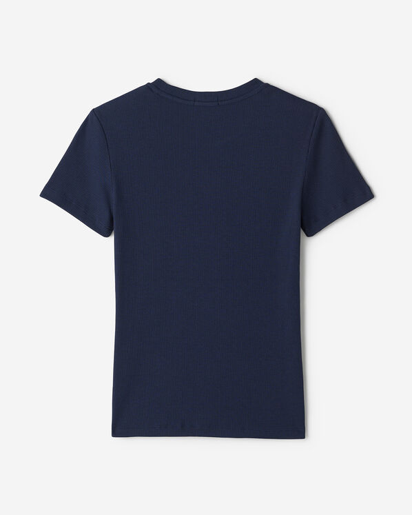 Roam Rib Fitted Short Sleeve Top