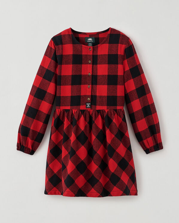 Girls Park Plaid Dress
