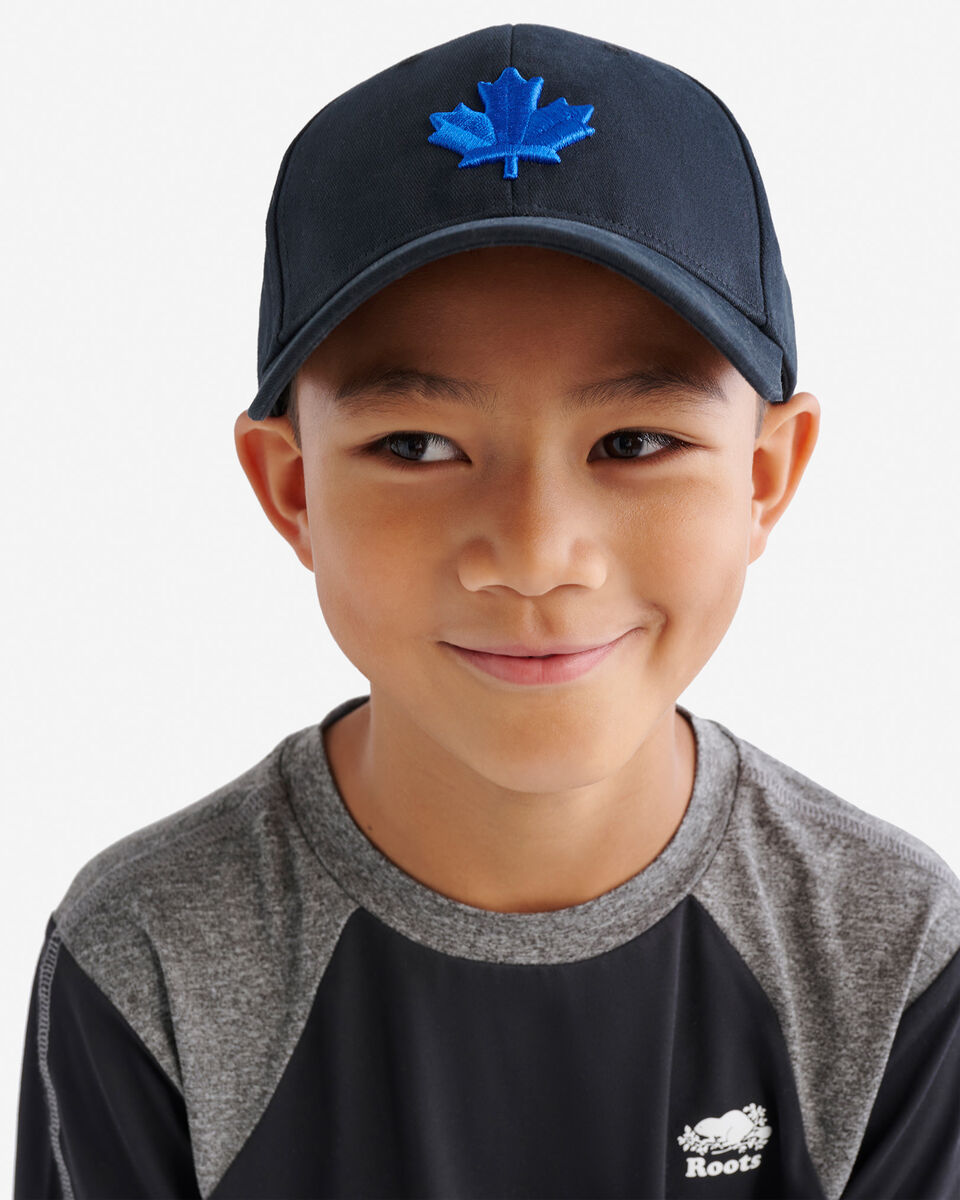 Kids Modern Leaf Baseball Cap