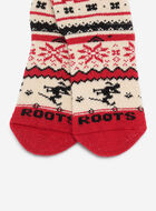 Adult Sayward Fair Isle Slipper Sock