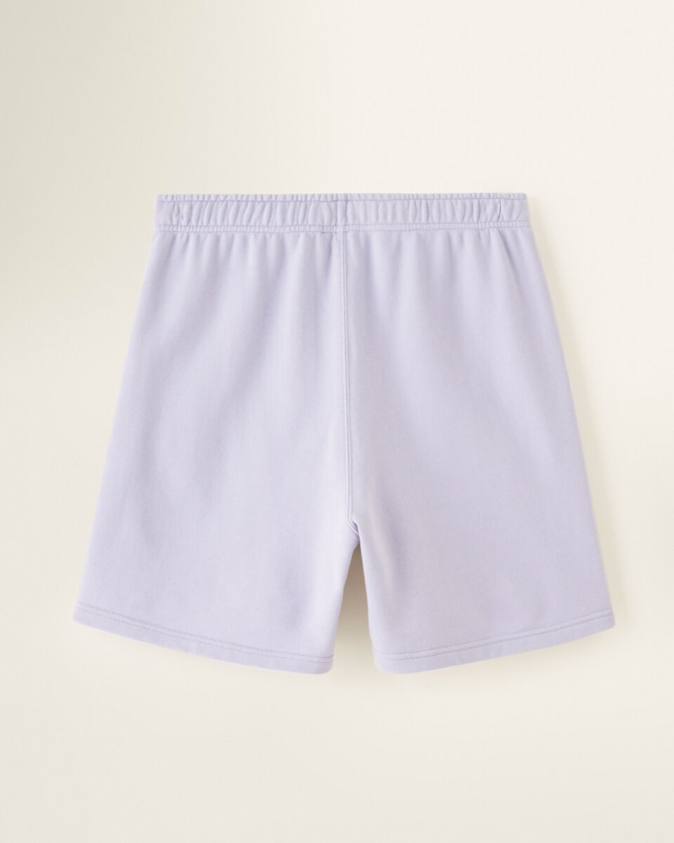 Short original long à taille haute en molleton de coton bio Cooper 6 po