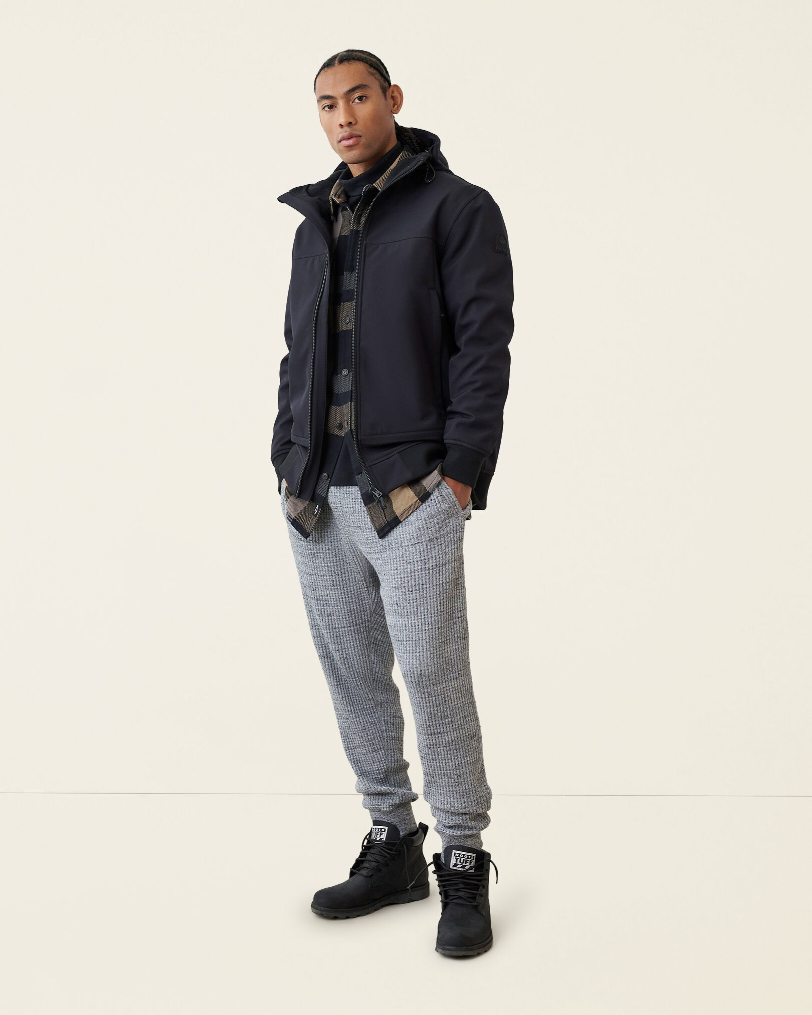 Hoodie and on sale jacket