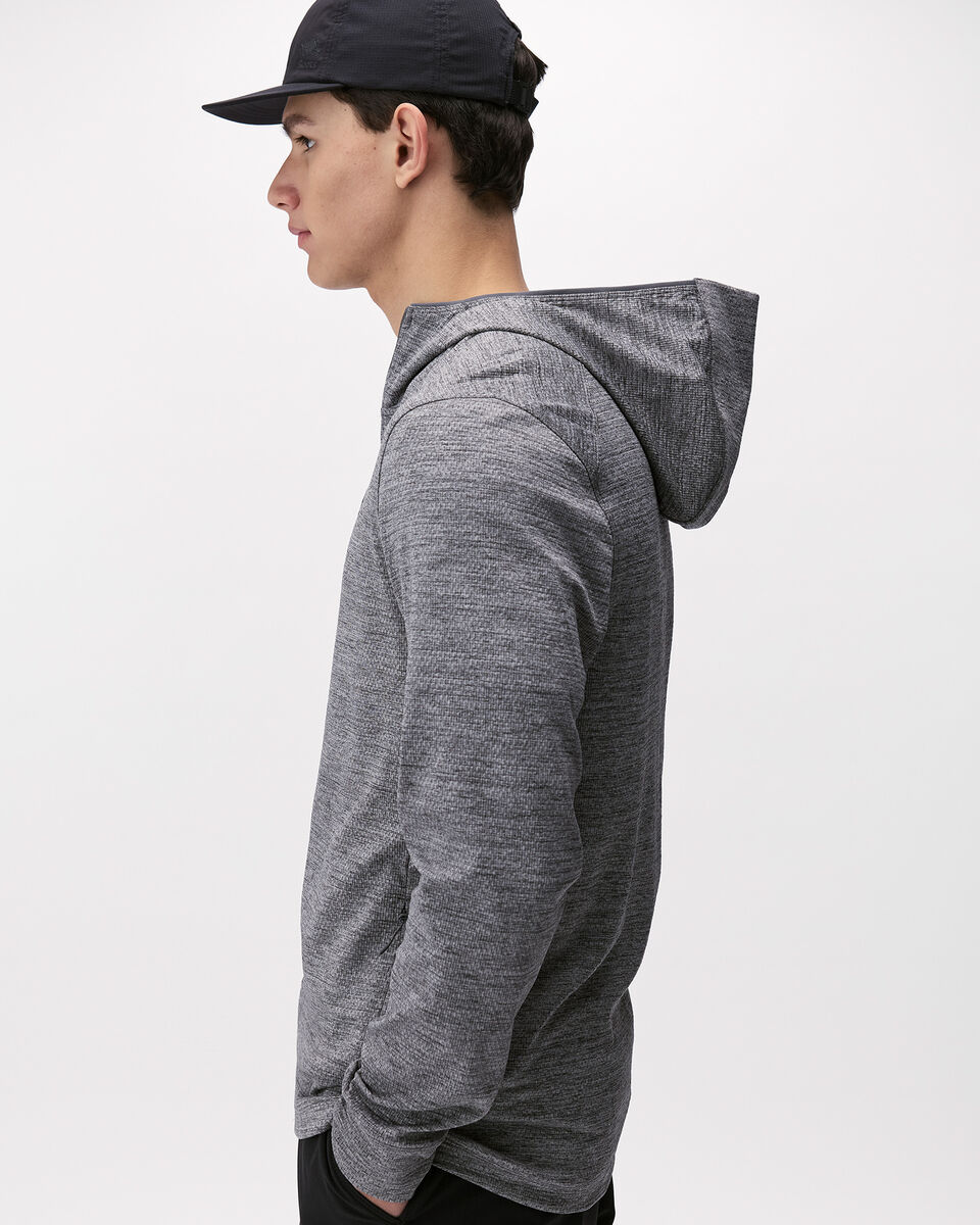 Active Textured Full Zip Hoodie