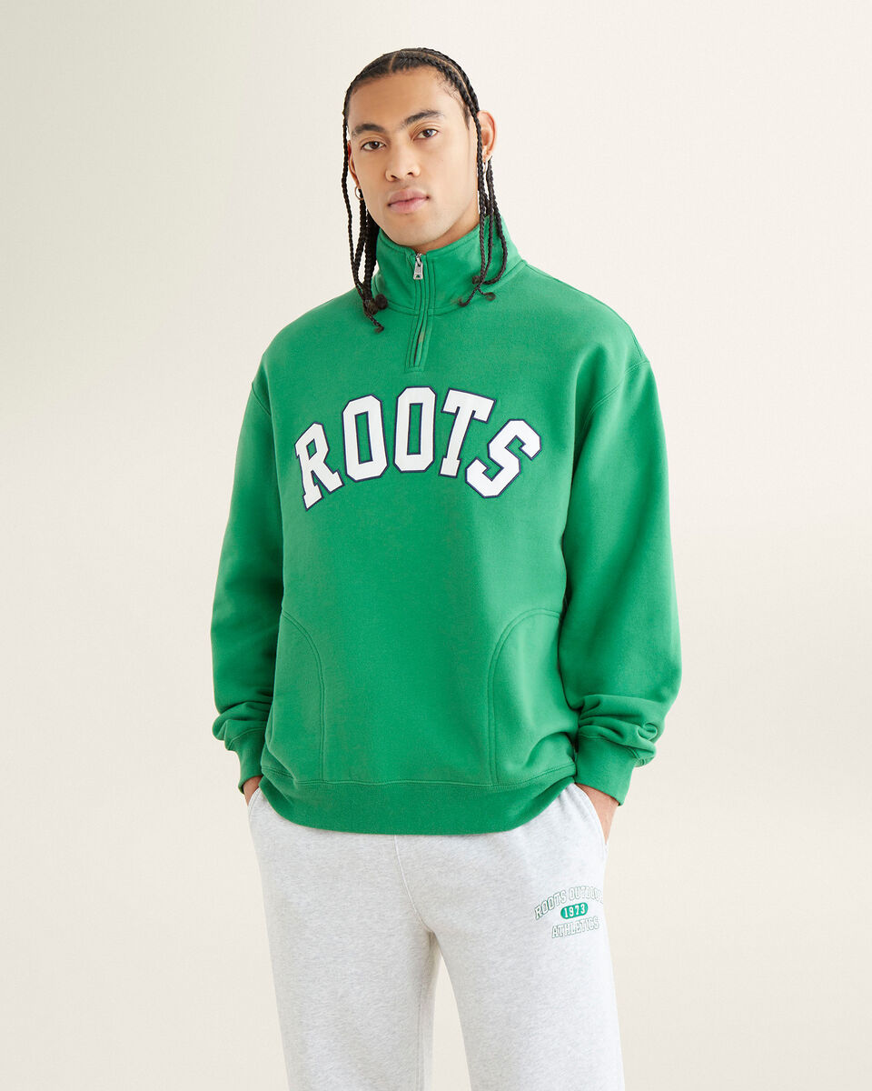 Outdoor Athletics Relaxed Half Zip Stein
