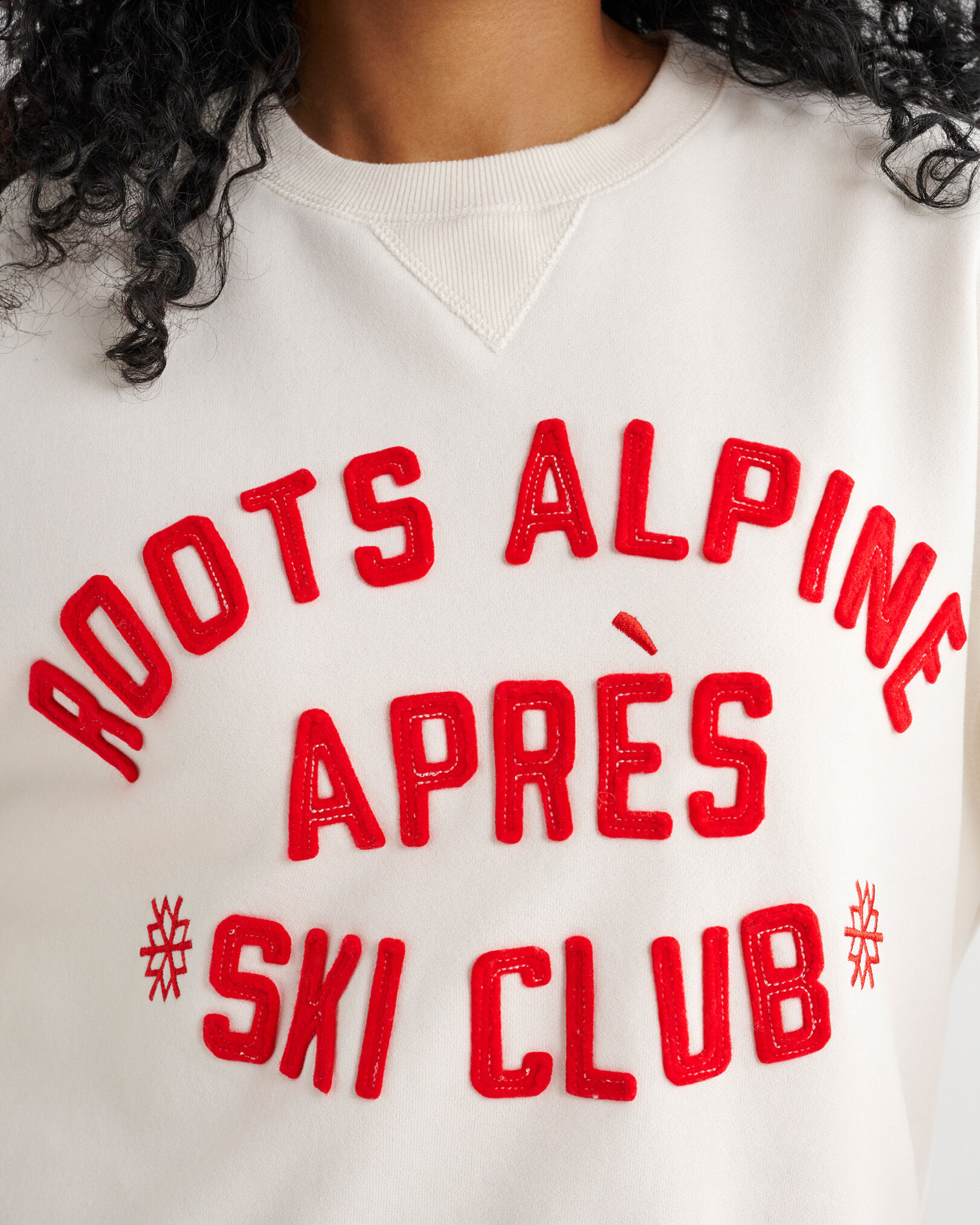 Chandail à col rond Après-ski