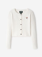 Girls Roots Signature Cardigan