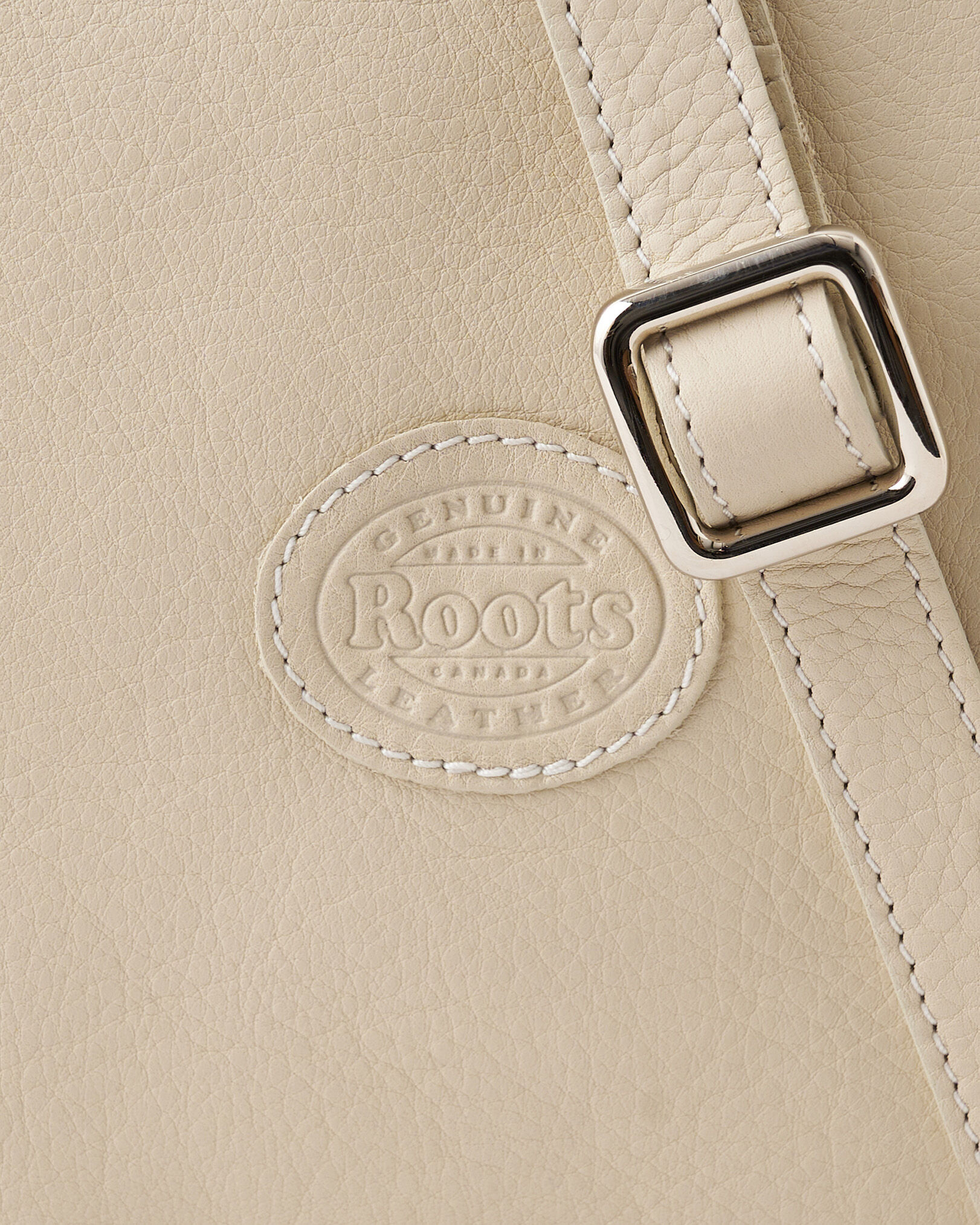 Genuine roots shop leather bag