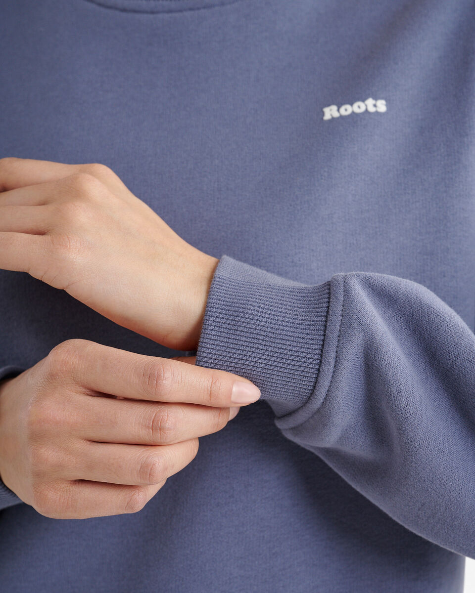 Chandail &agrave; col rond en molleton estival Nuage