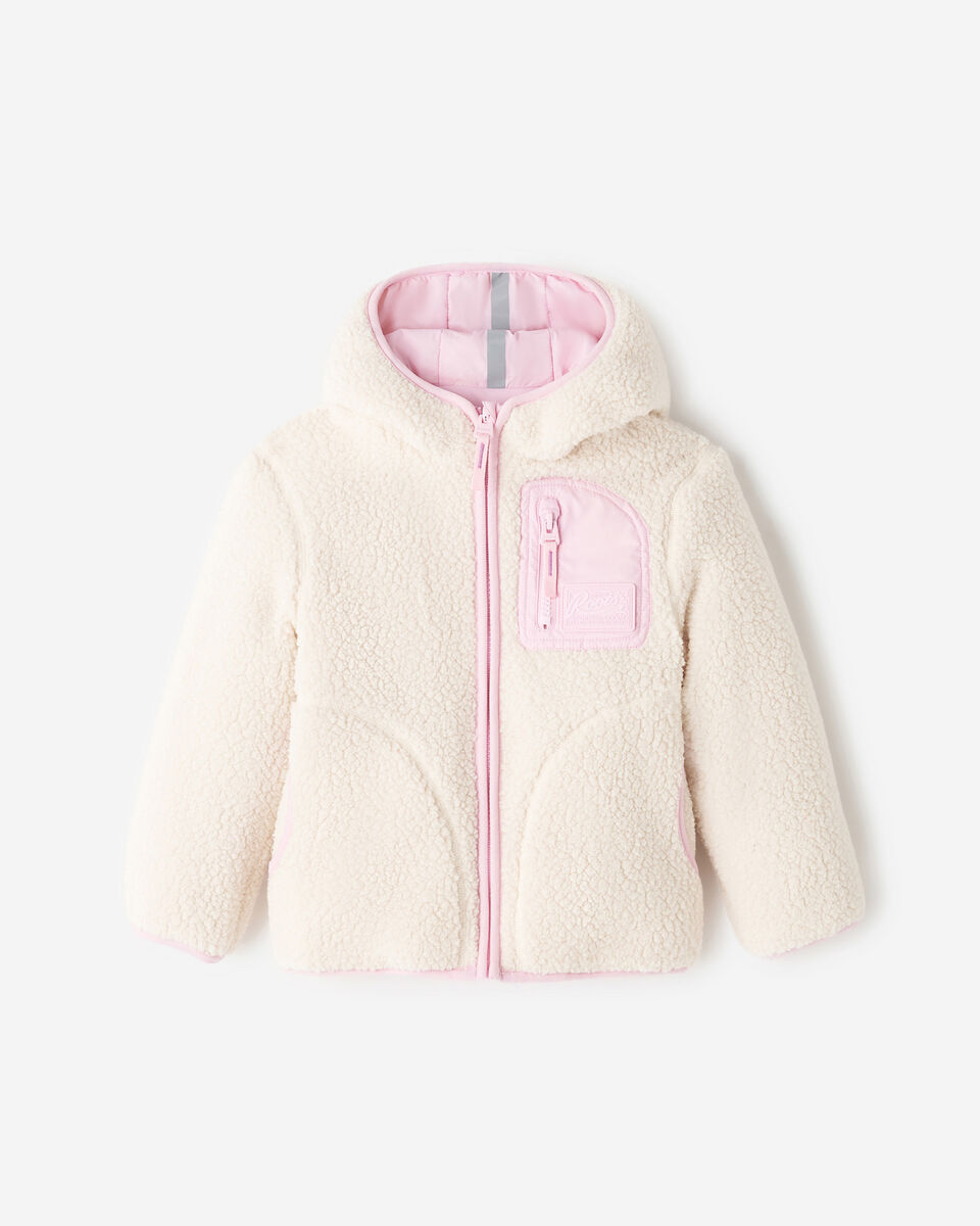 Blouson en mouton réversible pour tout-petits