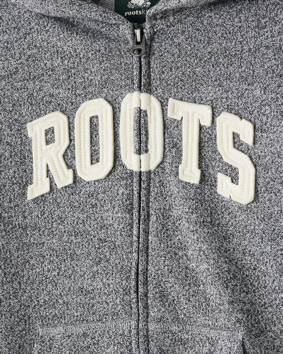 Kids Roots Applique Full Zip Hoodie