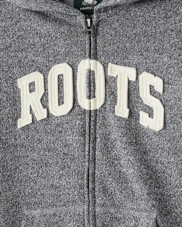 Kids Roots Applique Full Zip Hoodie Kids Roots Applique Full Zip Hoodie