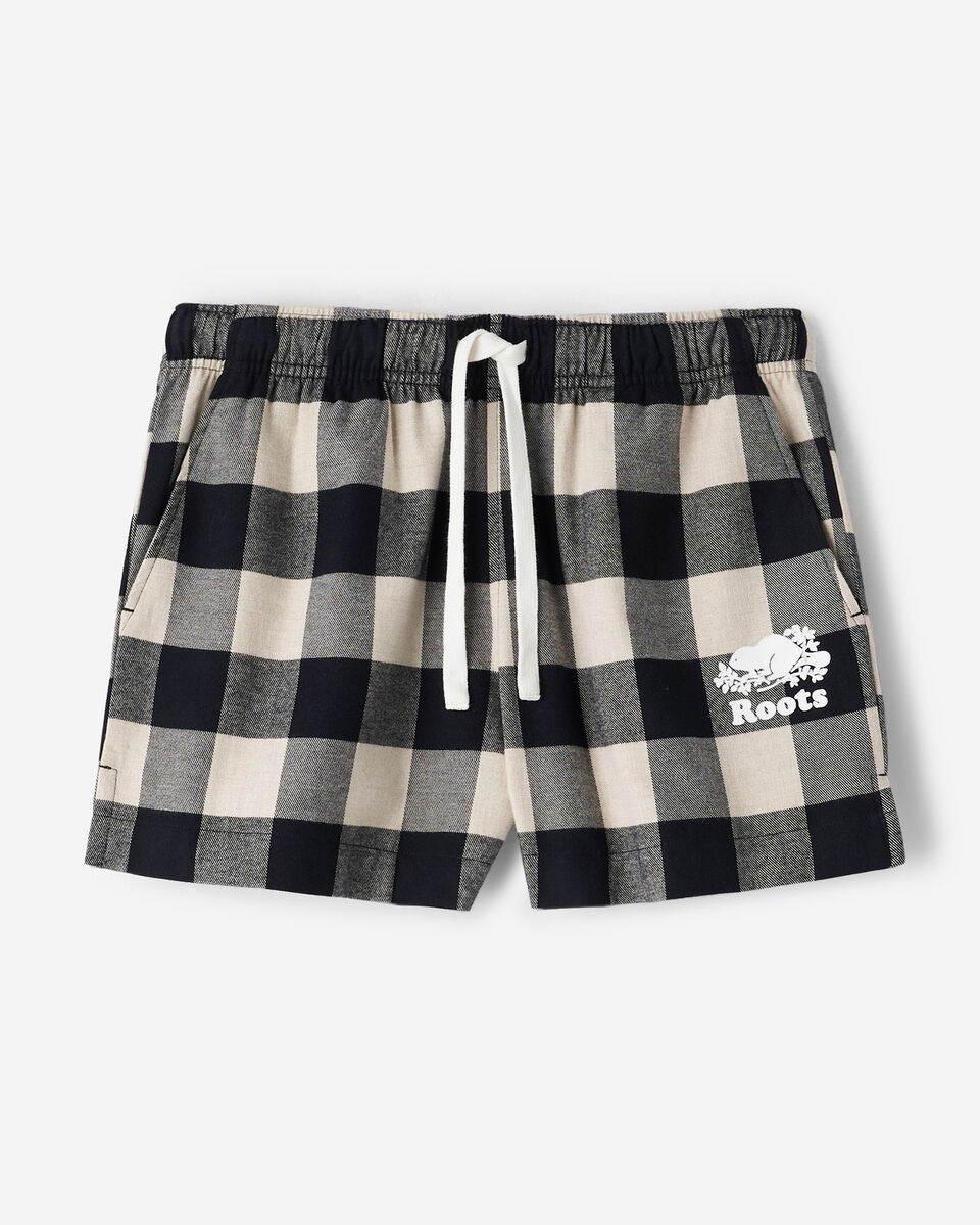 Womens Park Plaid Pajama Short