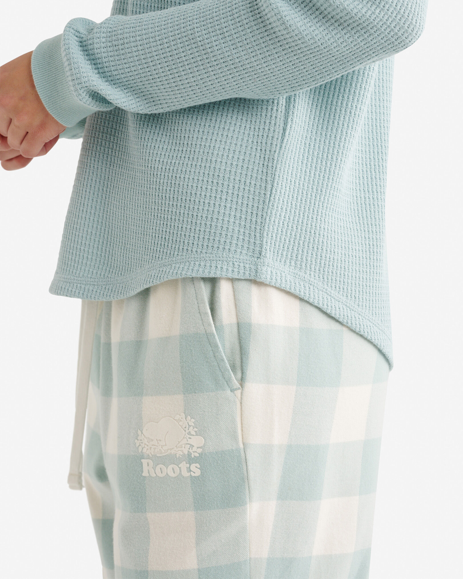 Waffle Long Sleeve Top