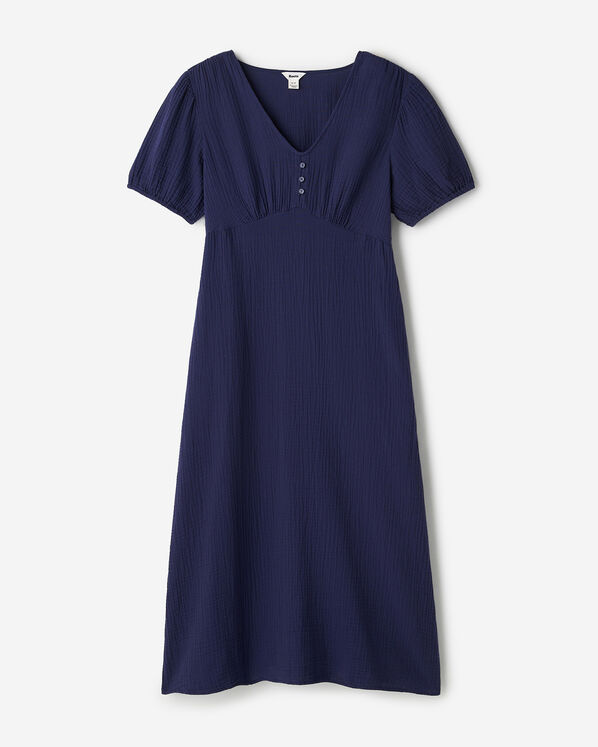 Isla Cotton Gauze Tea Dress