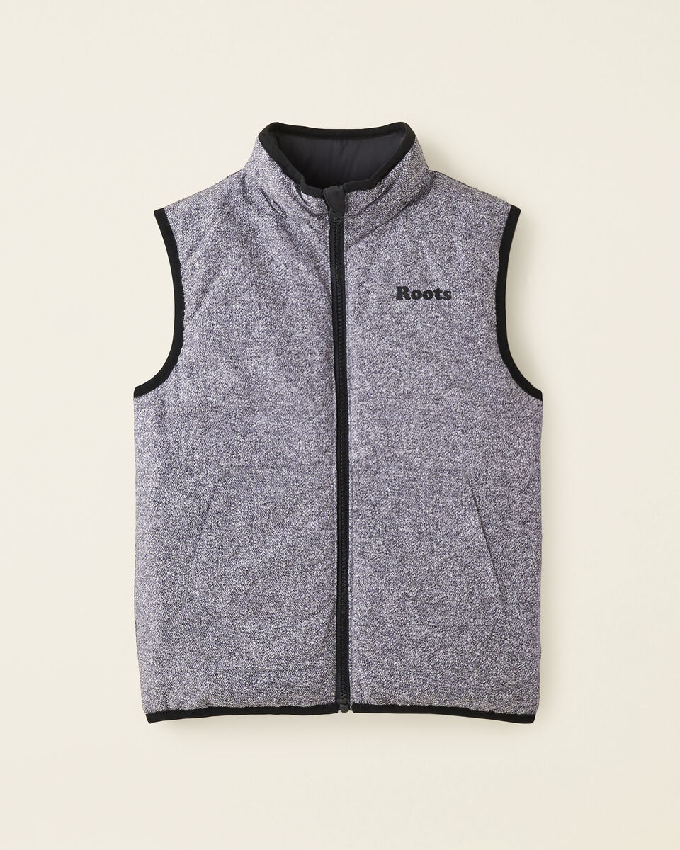 Kids Roots Reversible Puffer Vest