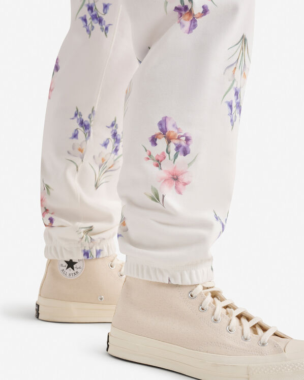 Pantalon en molleton motif floral Cooper 