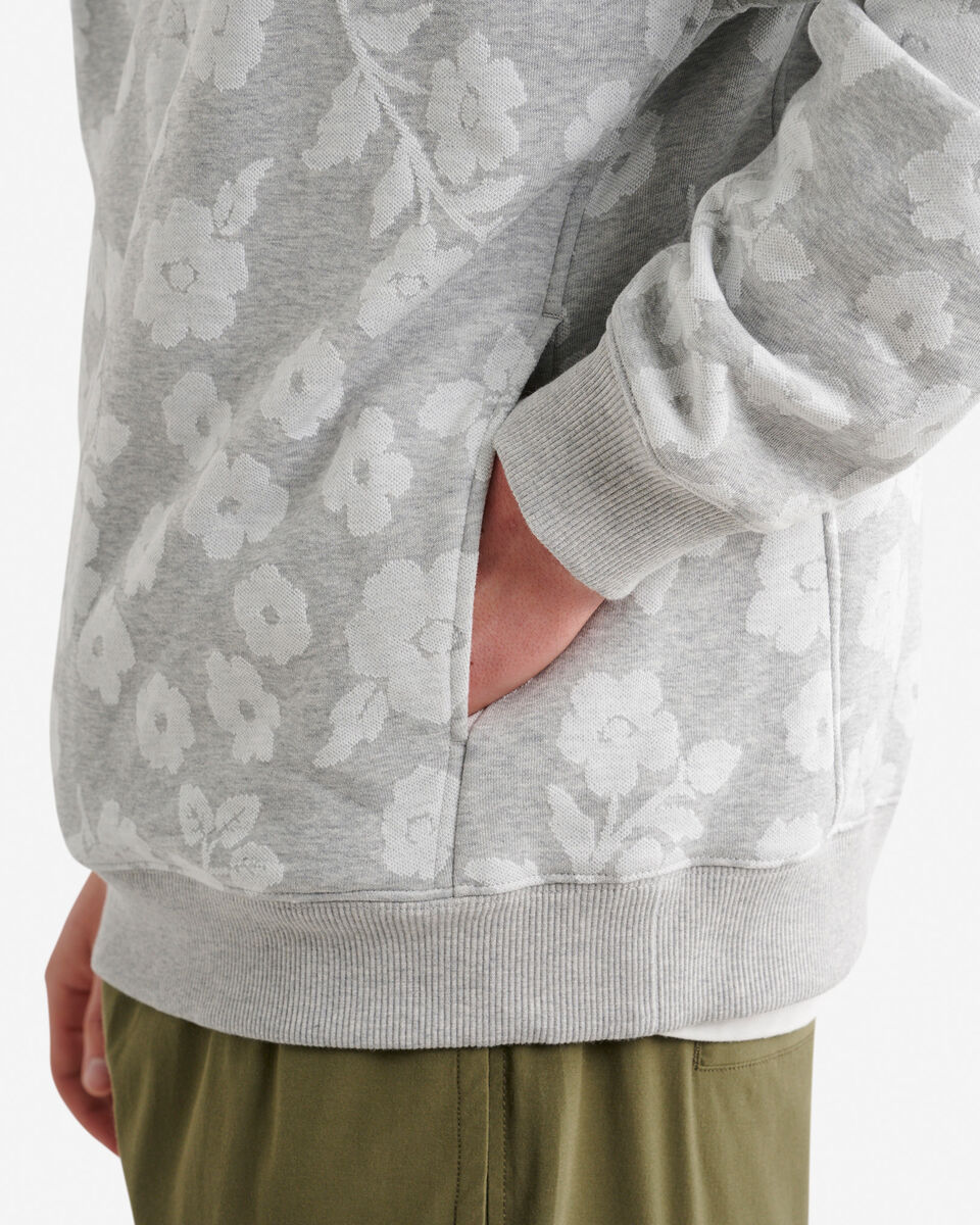 Floral Jaquard Hoodie