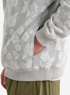 Floral Jaquard Hoodie