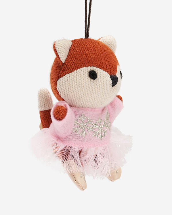 Ballerina Fox Ornament