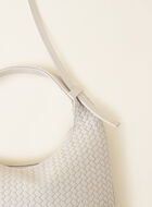 Mini sac Lola en cuir tressé