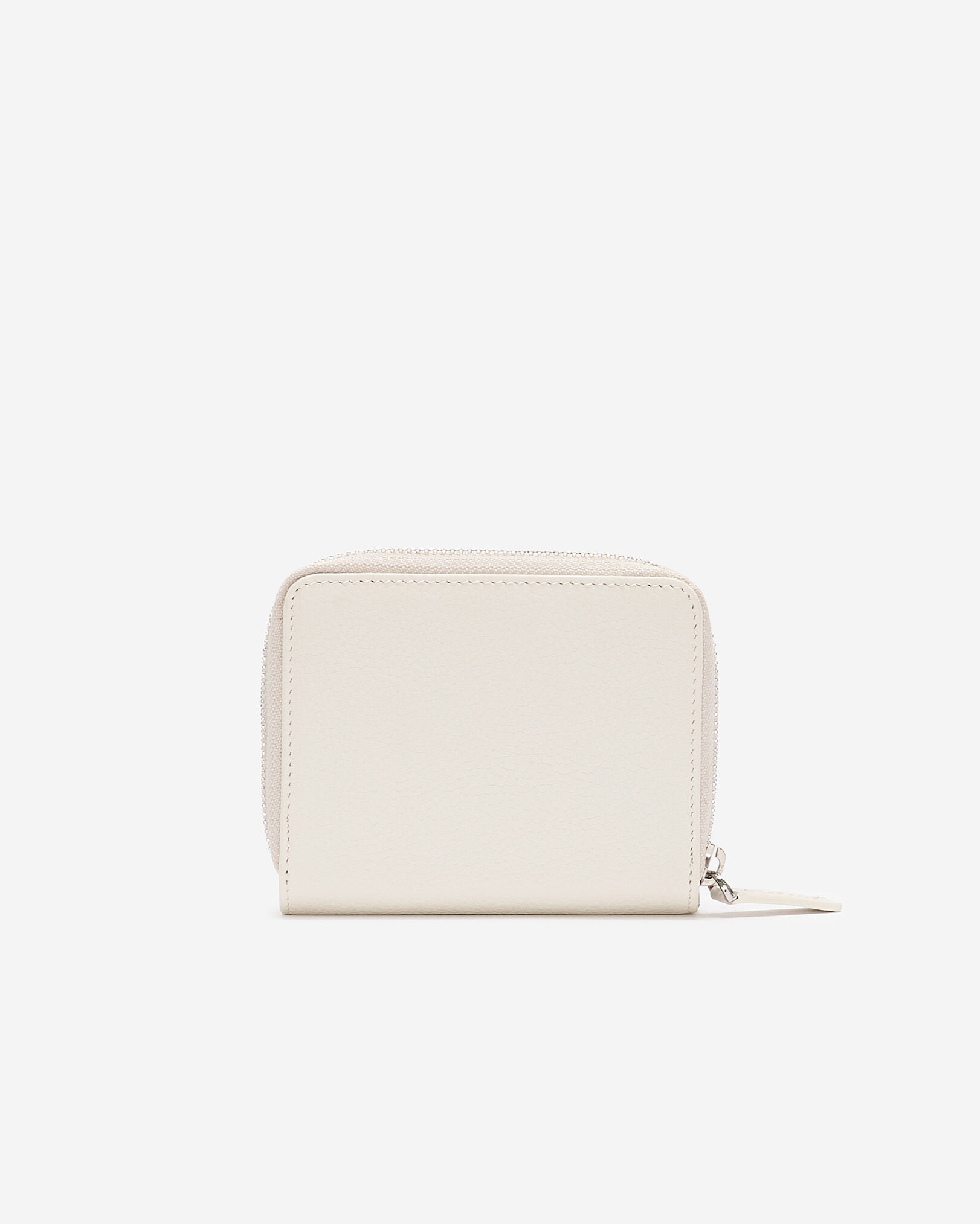 Petite pochette à glissière en cuir Cervino