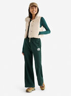 Pantalon à jambe large en molleton de coton bio Cooper