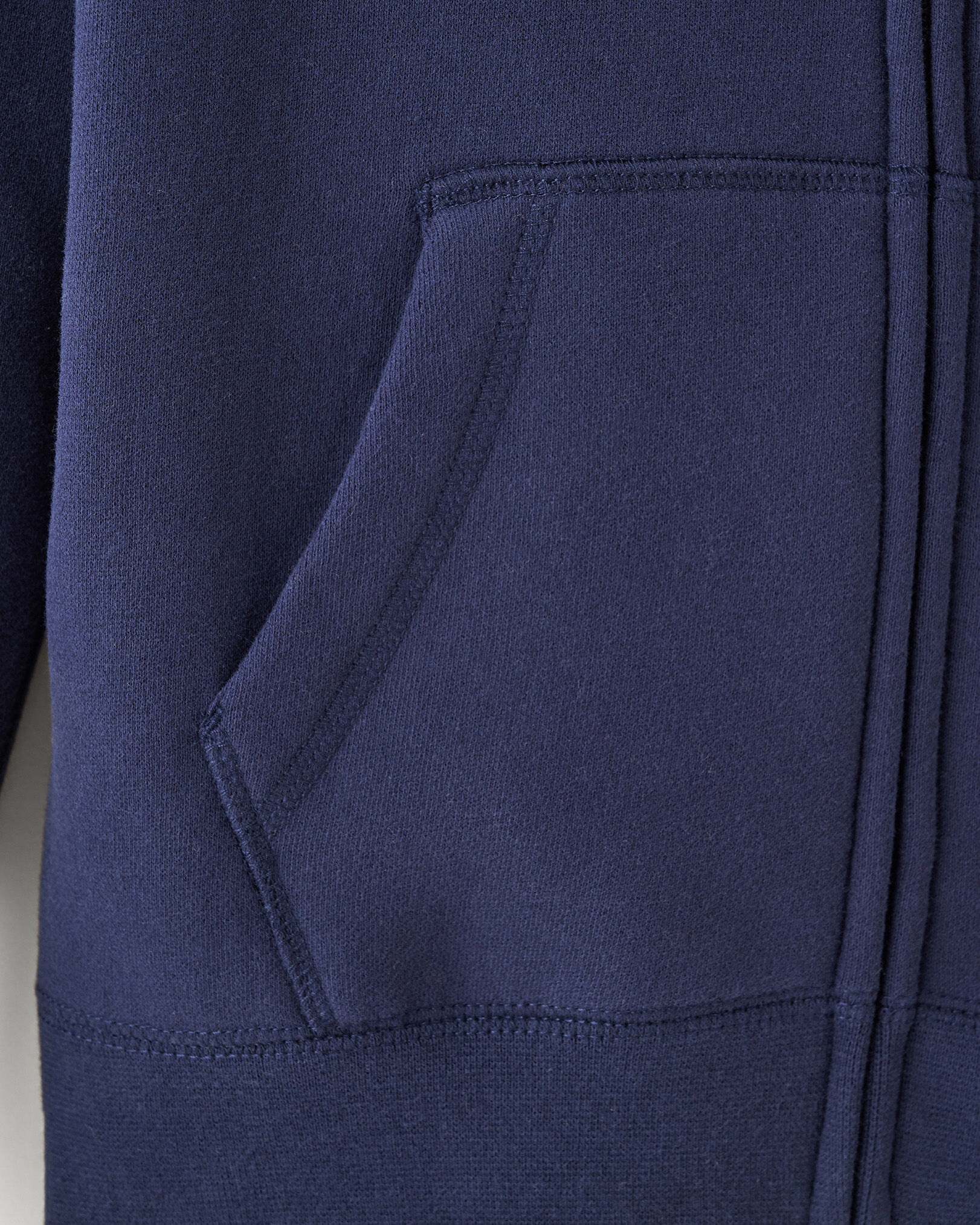 Chandail original à capuchon et glissière en coton bio pour enfants