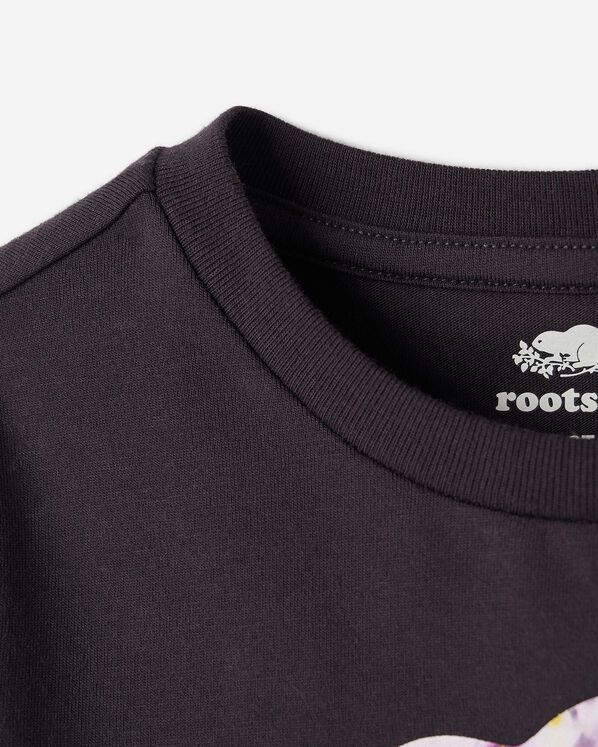 T-shirt ajust&eacute; &agrave; motif floral pour tout-petits