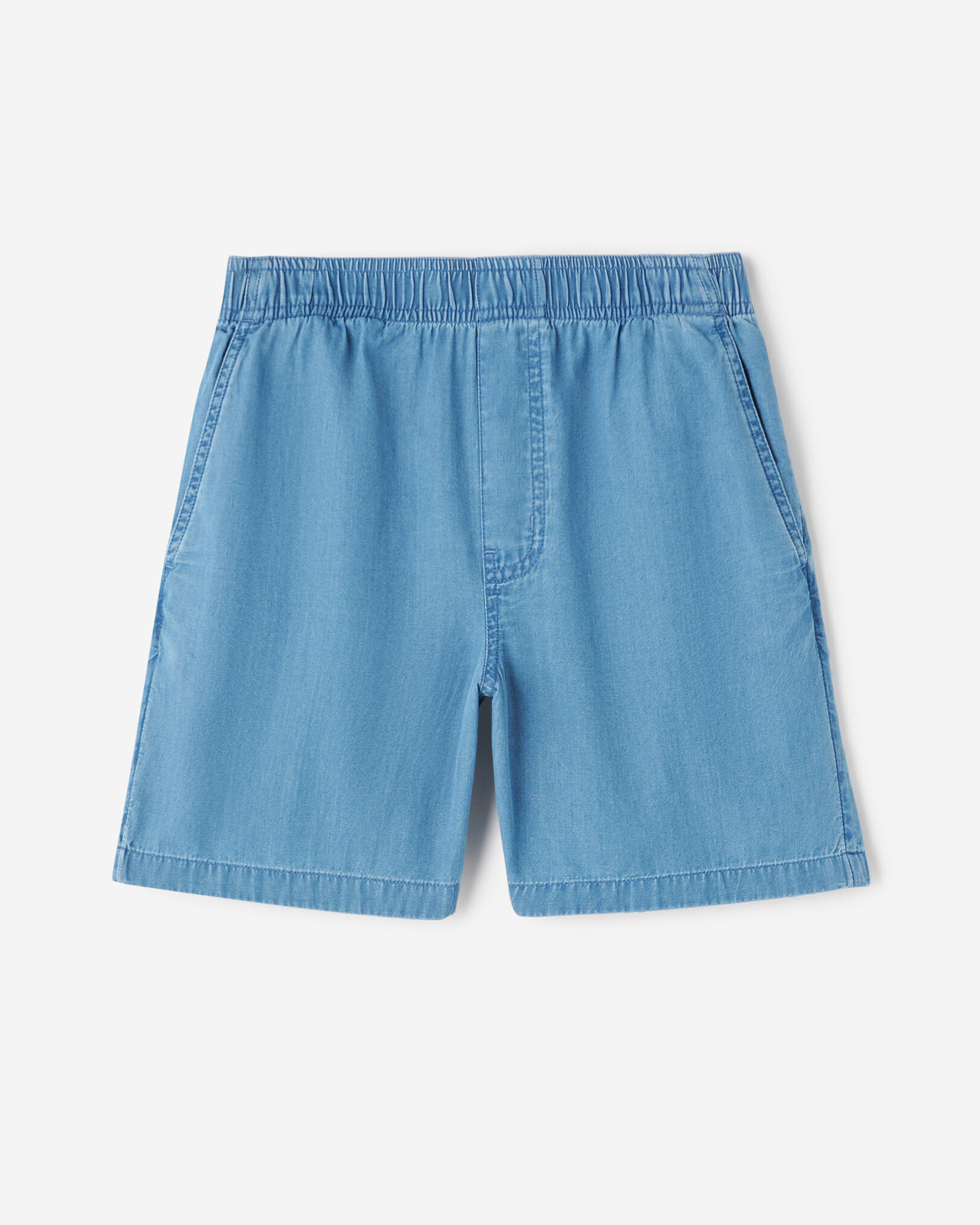 Kids Chambray Camp Short