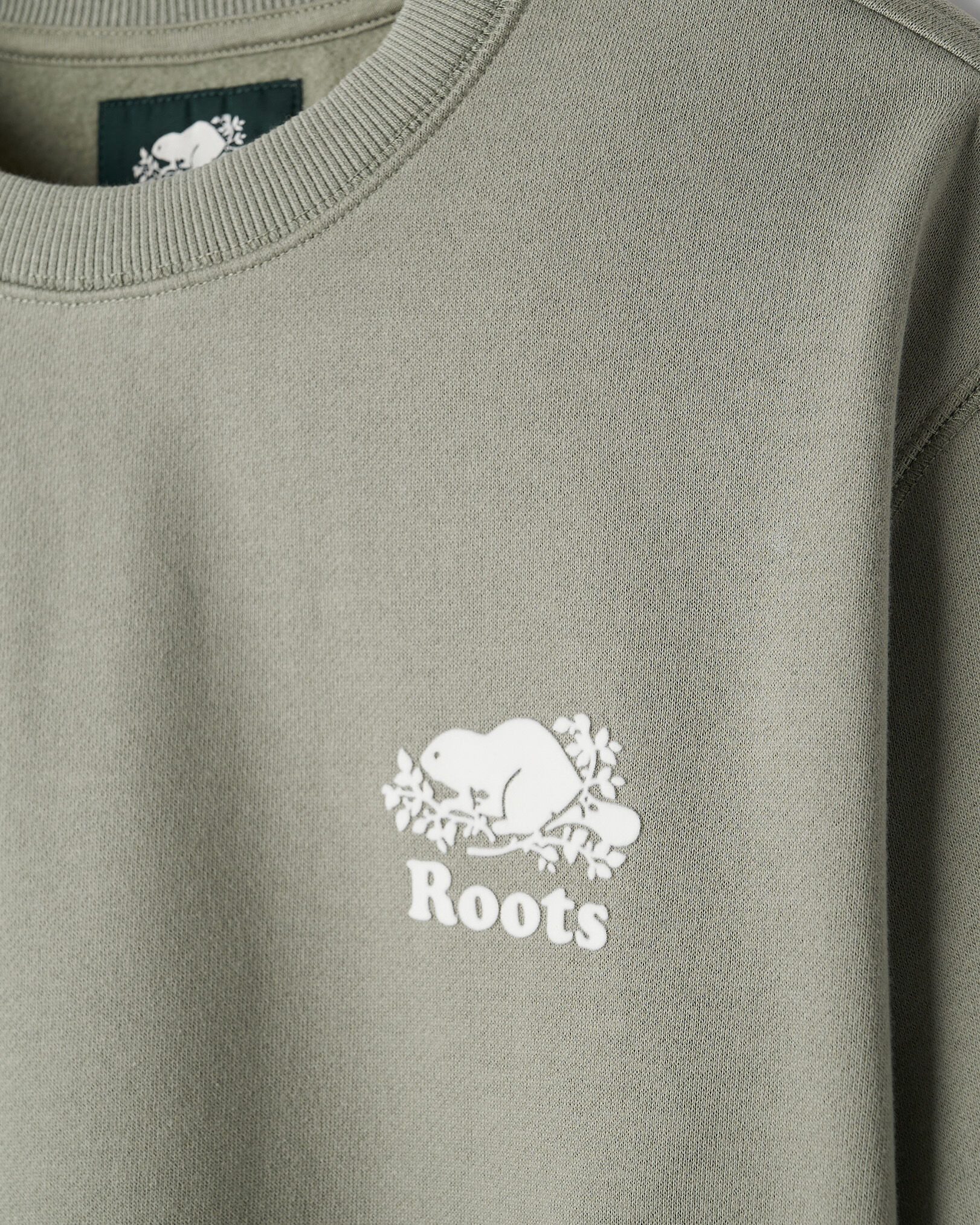 Organic Cooper Relaxed Crew | Roots