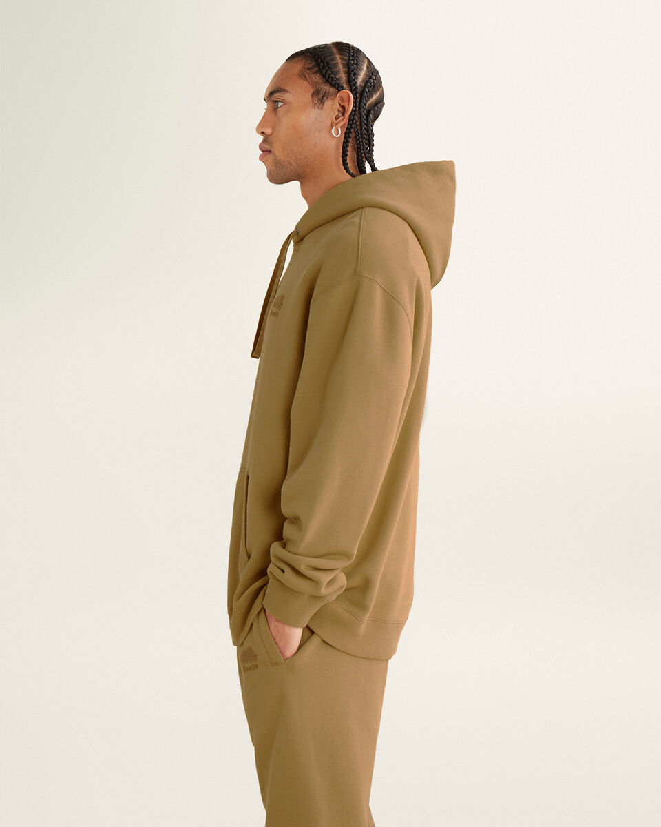 Organic Cooper Beaver Relaxed Hoodie
